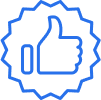 Thumbs up illustration